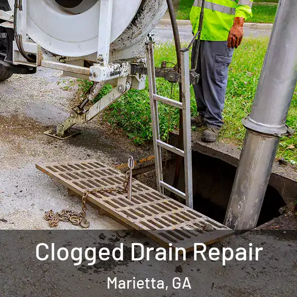  Clogged Drain Repair Marietta, GA