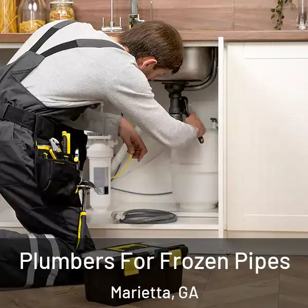  Plumbers For Frozen Pipes Marietta, GA