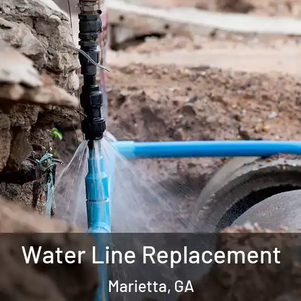 Water Line Replacement Marietta, GA